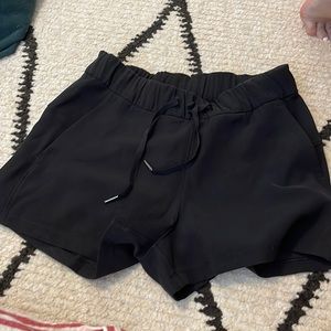 Black lululemon shorts- size 4